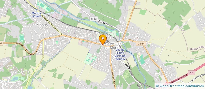 localisation de l'entreprise JF AUDIO  SAINT-GERMAIN-SUR-MORIN