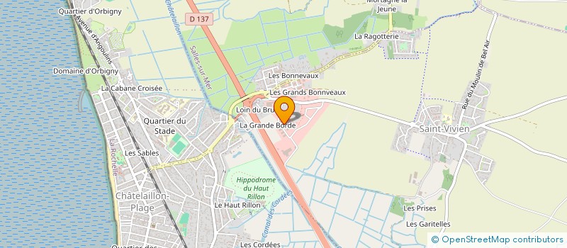 localisation de l'entreprise JF CONCEPT  LAGORD