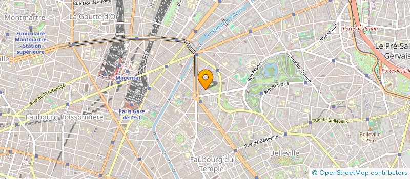 localisation de l'entreprise JF CONTRACT  PARIS