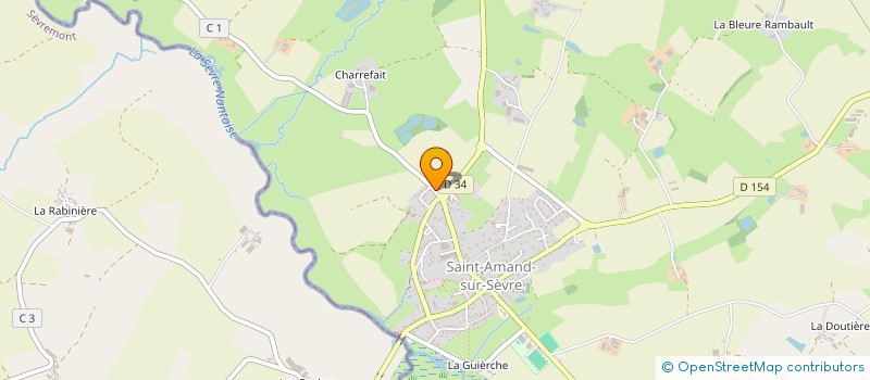 localisation de l'entreprise JF CUISINE CONSEILS SASU  SAINT-AMAND-SUR-SEVRE