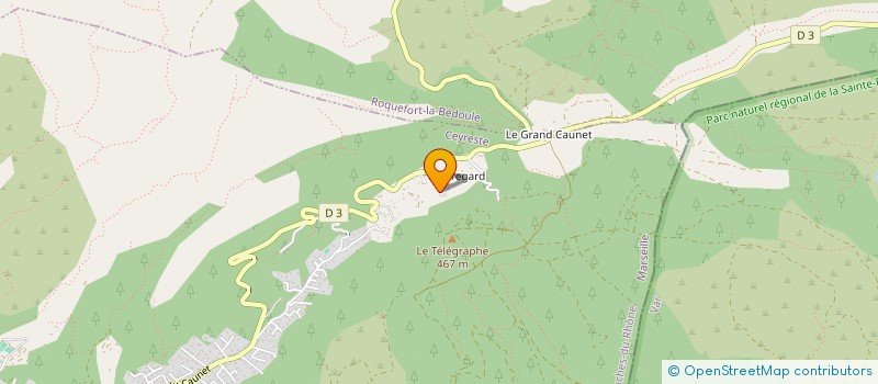 localisation de l'entreprise JF DARNET SCI à CEYRESTE