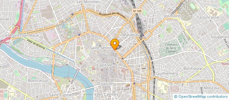 localisation de l'entreprise JF DELMON à TOULOUSE
