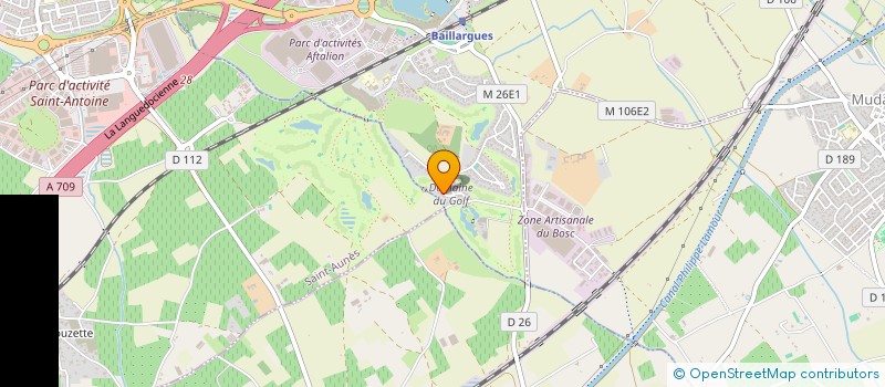 localisation de l'entreprise JF DEVELOPPEMENT à BAILLARGUES