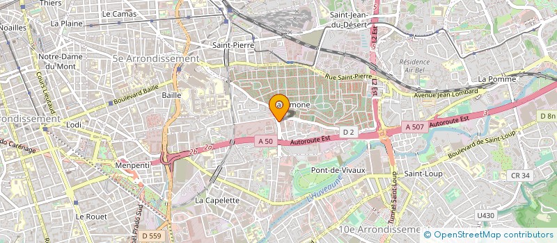 localisation de l'entreprise JF DISTRIB à MARSEILLE
