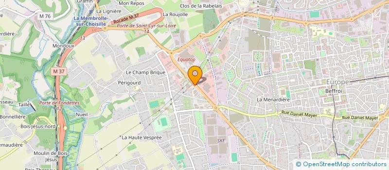 localisation de l'entreprise JF DIT 37  SAINT-CYR-SUR-LOIRE