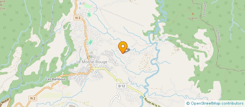 localisation de l'entreprise JF ESPACE PRO  MORNE ROUGE