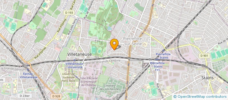 localisation de l'entreprise JF EVENTS WORLD  PIERREFITTE-SUR-SEINE