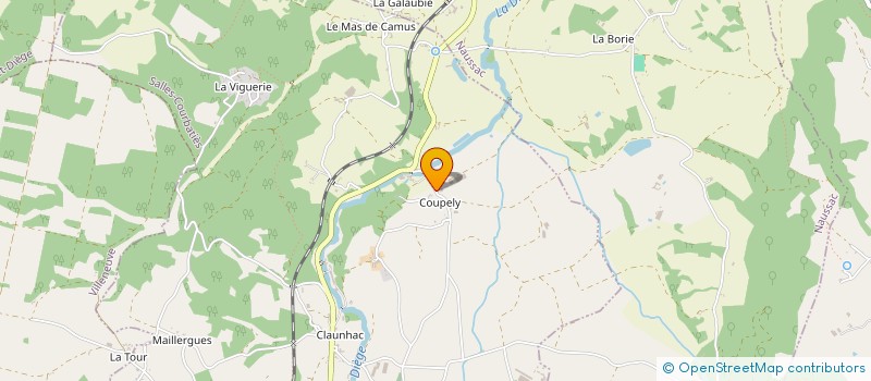 localisation de l'entreprise JF FILHOL à VILLENEUVE