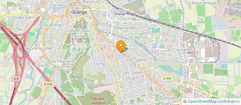 localisation de l'entreprise JF IMMOBILIER  ORANGE