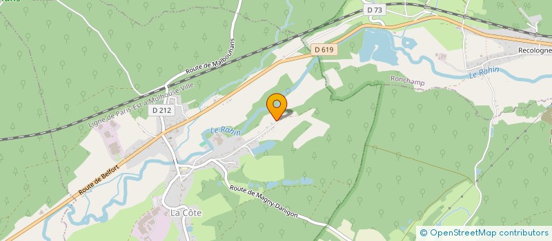 localisation de l'entreprise JF IMMOBILIER à VESOUL