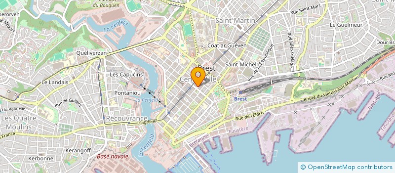 localisation de l'entreprise JF INVEST  BREST