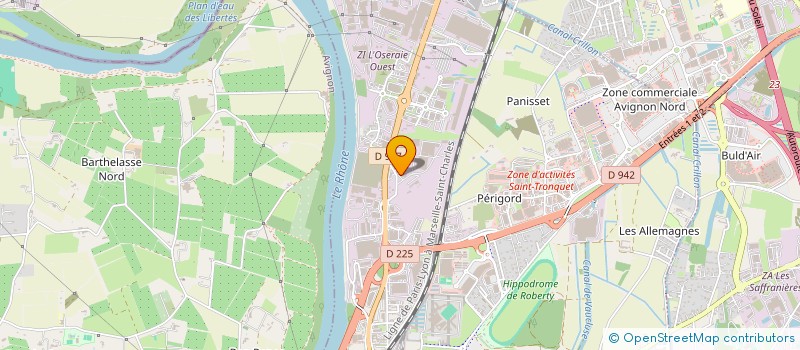 localisation de l'entreprise JF INVEST  LE PONTET