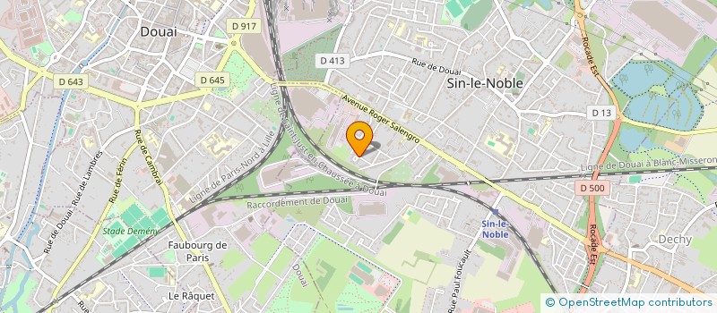 localisation de l'entreprise JF JOUVENEZ  SIN LE NOBLE