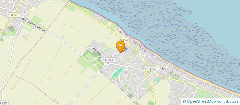 localisation de l'entreprise JF-LOMBARDO  LION-SUR-MER