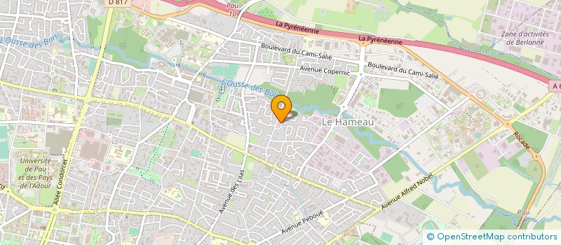 localisation de l'entreprise JF MEDIATION à PAU