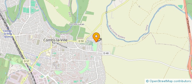 localisation de l'entreprise JF MULTISERVICES  COMBS-LA-VILLE