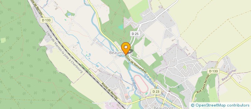 localisation de l'entreprise JF PASSION  BEAUMONTEL