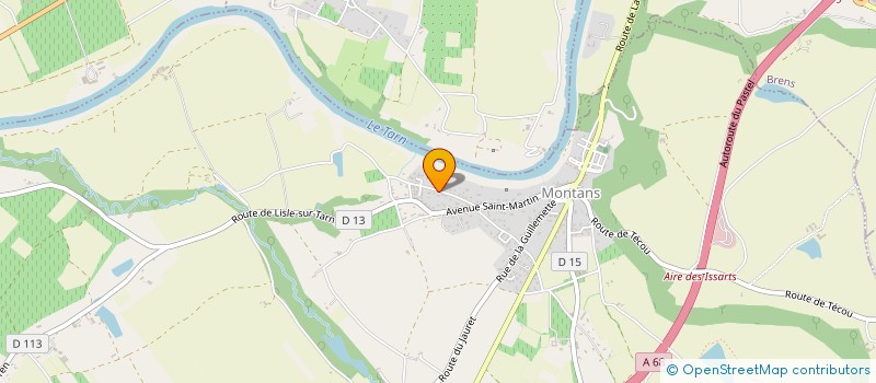 localisation de l'entreprise JF RENOV  MONTANS