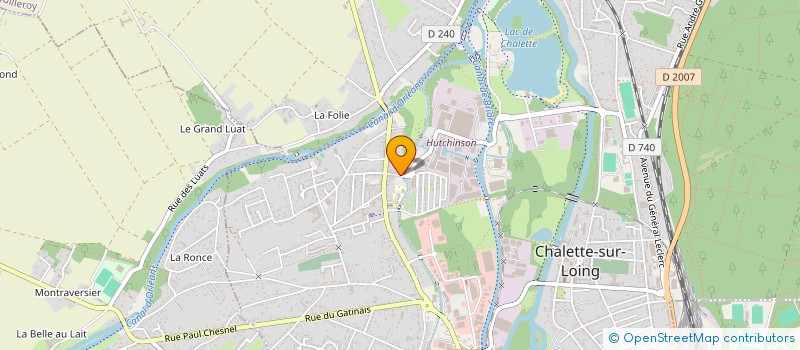 localisation de l'entreprise JF SERVICE à CHALETTE-SUR-LOING