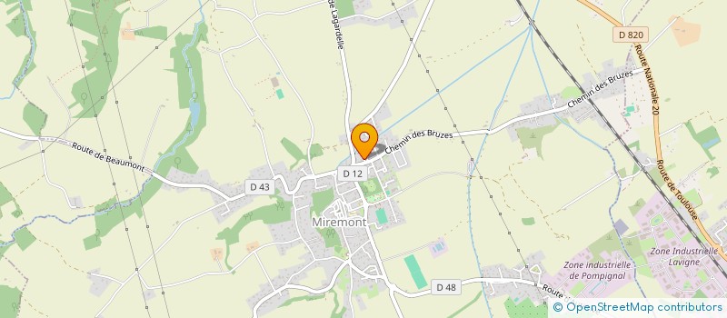 localisation de l'entreprise JF.T CONSEILS  AUTERIVE