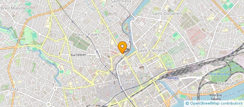 localisation de l'entreprise JF TALENSAC  NANTES