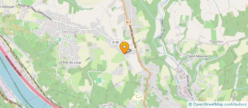 localisation de l'entreprise JF2E  CHUZELLES