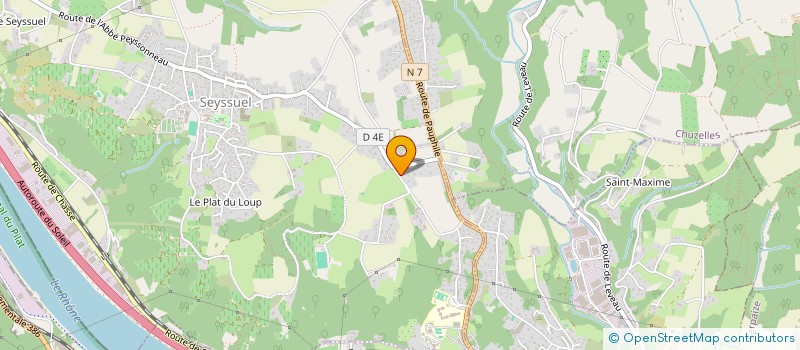 localisation de l'entreprise JF2E INVEST  CHUZELLES