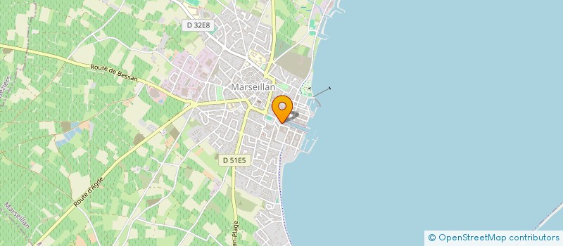 localisation de l'entreprise JF4 à MARSEILLAN