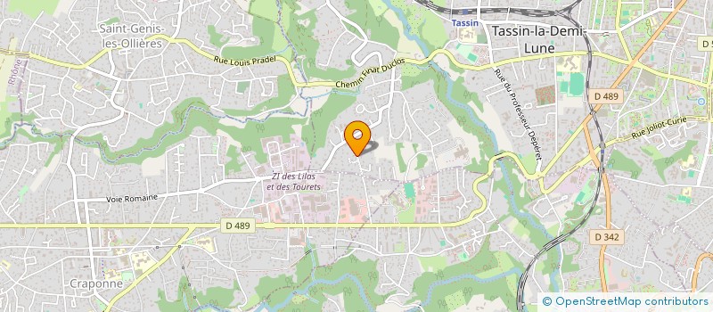 localisation de l'entreprise JF4AVER à TASSIN-LA-DEMI-LUNE