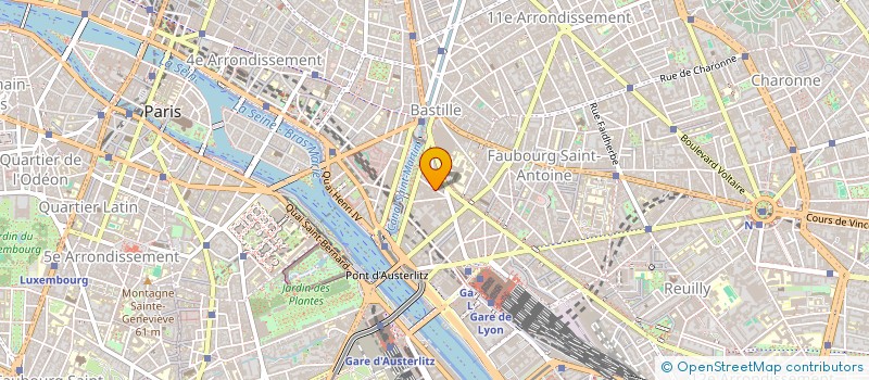 localisation de l'entreprise JFA BASELINE  PARIS