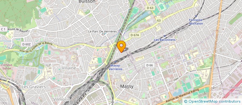 localisation de l'entreprise JFA GLOBAL STRATEGY & ADVISORY à MASSY