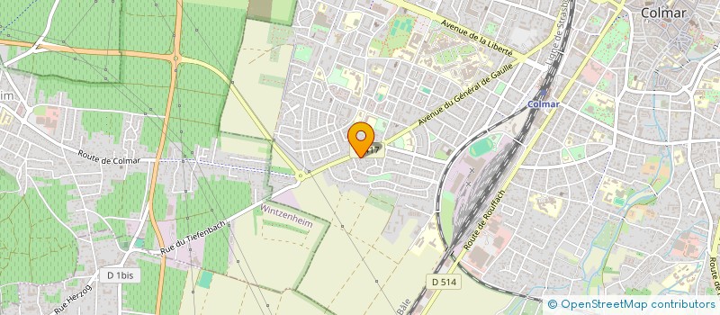localisation de l'entreprise JFA MAINTENANCE à COLMAR