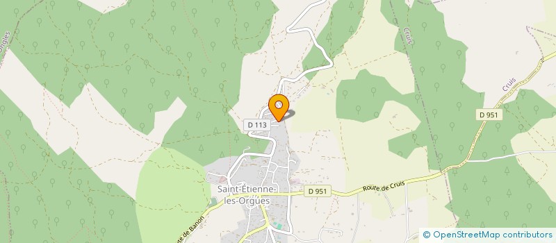 localisation de l'entreprise JFAERO  SAINT-ETIENNE-LES-ORGUES