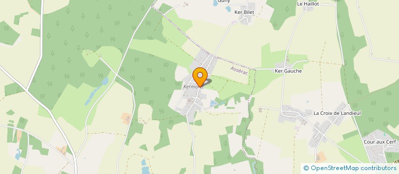 localisation de l'entreprise JFAF  ASSERAC