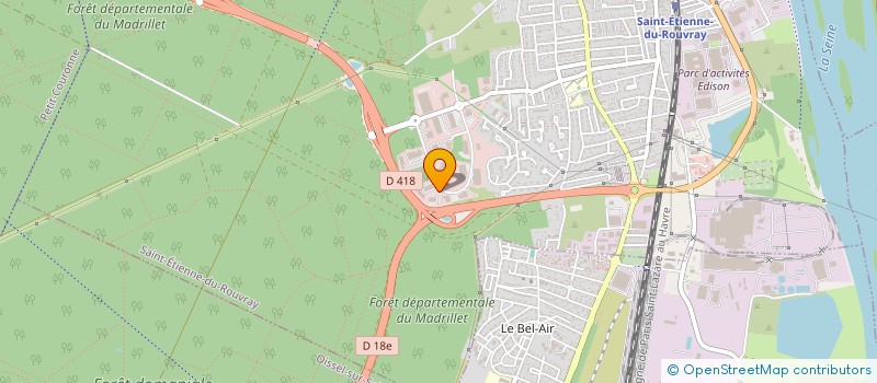 localisation de l'entreprise JFAI  SAINT-ETIENNE-DU-ROUVRAY