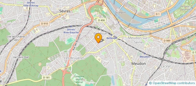 localisation de l'entreprise JFAK&T  MEUDON