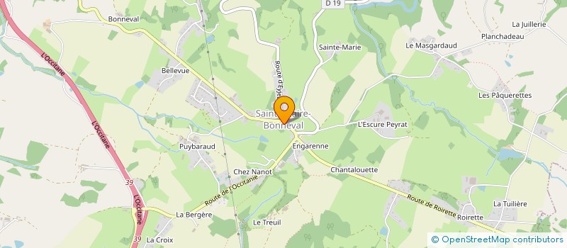 localisation de l'entreprise JFAMELGAUDI à SAINT-HILAIRE-BONNEVAL