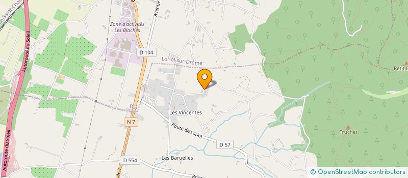 localisation de l'entreprise JFB  CLIOUSCLAT