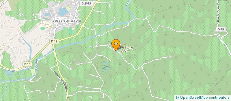 localisation de l'entreprise JFB  BESSE-SUR-ISSOLE