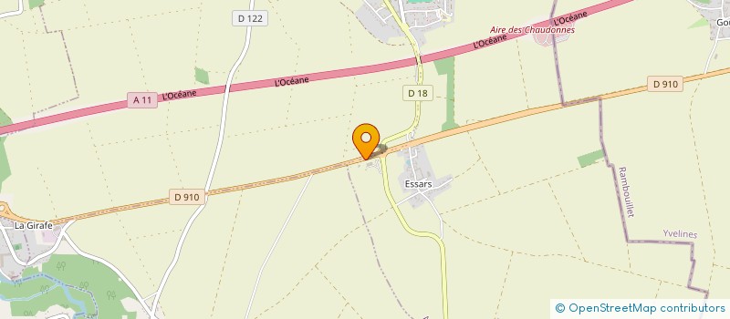 localisation de l'entreprise JFB à AUNEAU-BLEURY-SAINT-SYMPHORIEN
