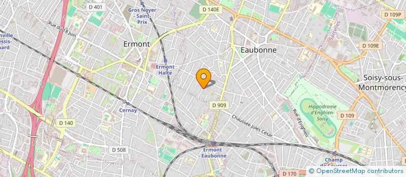 localisation de l'entreprise JFB 95 à EAUBONNE