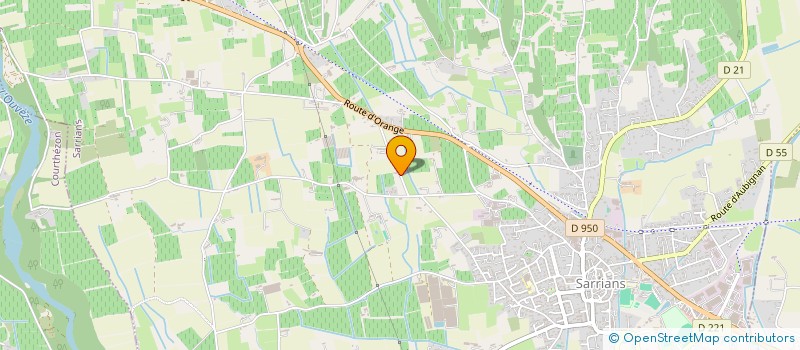 localisation de l'entreprise JFB BATIMENT à SARRIANS