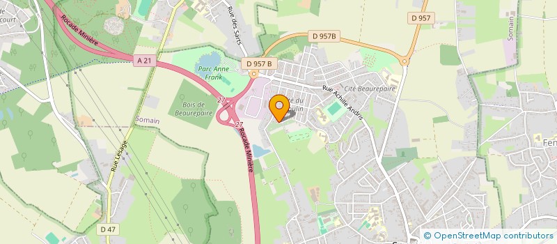 localisation de l'entreprise JFB - COLLECTIONS SOMAIN  SOMAIN