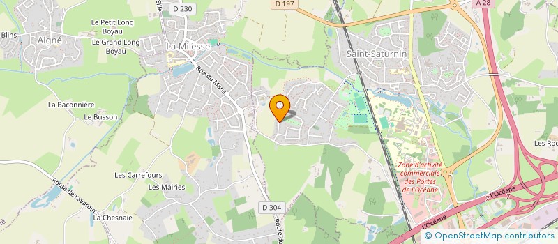 localisation de l'entreprise JFB CONSEIL à SAINT-SATURNIN