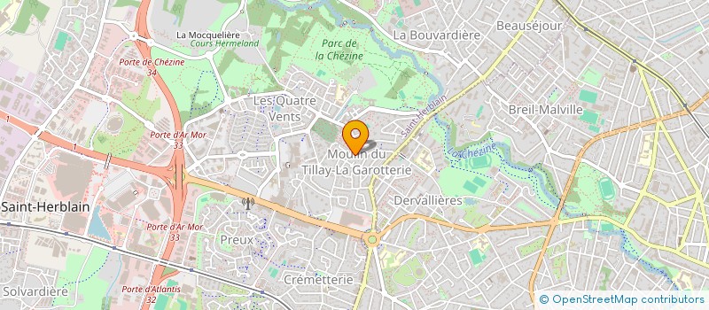 localisation de l'entreprise JFB CONSULT à ST-HERBLAIN