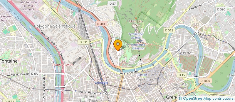 localisation de l'entreprise JFB EVENING  GRENOBLE