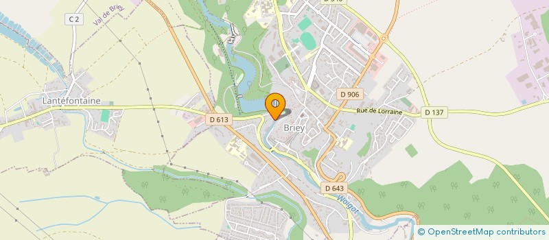 localisation de l'entreprise JFB II  VAL DE BRIEY