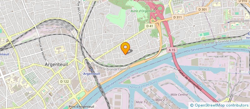 localisation de l'entreprise JFB INTELLIGENCE  ARGENTEUIL