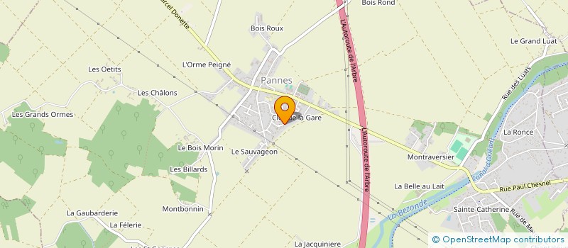 localisation de l'entreprise JFB PRESTATIONS à PANNES