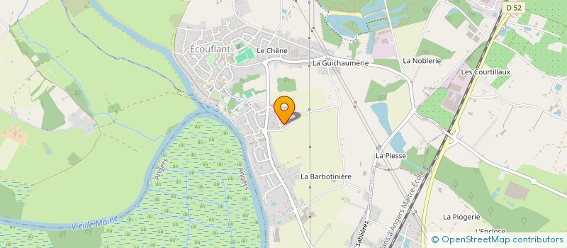 localisation de l'entreprise JFBN  ECOUFLANT